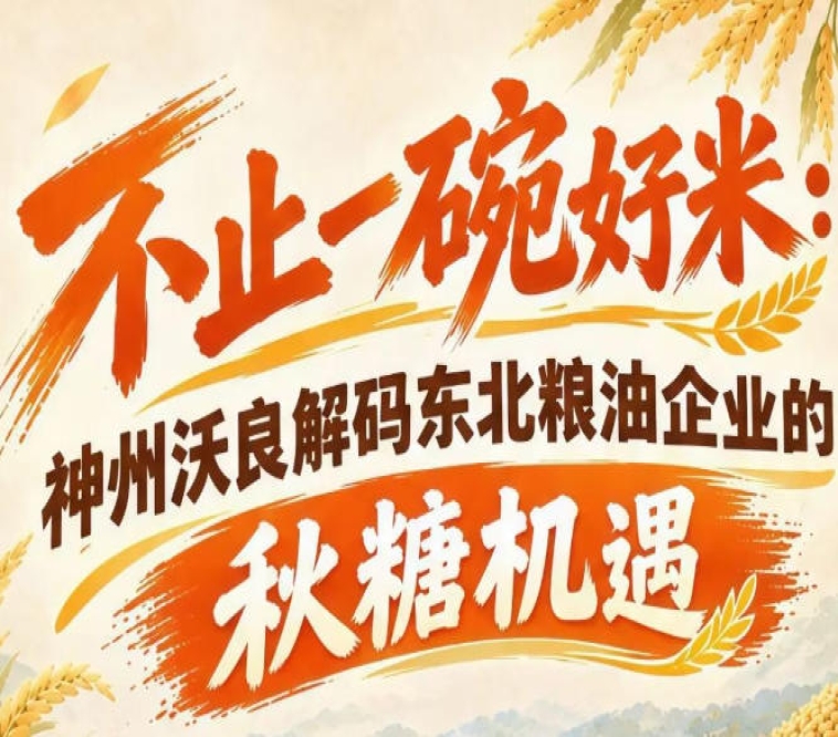 秋糖助力粮企腾飞 神州沃良深度解析东北粮油市场新机遇